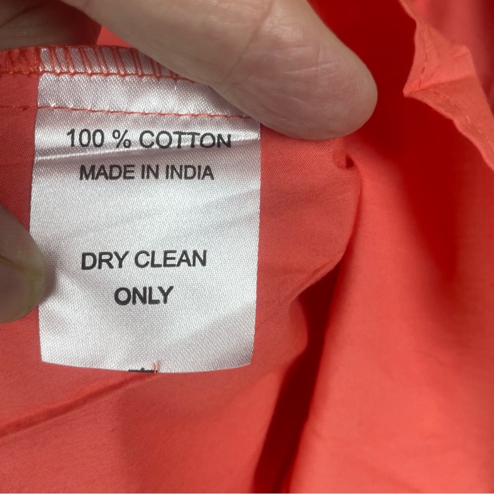 NWT - Mille Resort & Travel Anais Popover Dress in Melon Size Medium - Picture 10 of 17